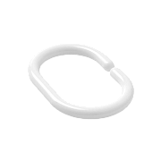 Набор колец для шторы в ванную комнату, White, RID011P, IDDIS Набор колец для шторы в ванную комнату, White, RID011P, IDDIS