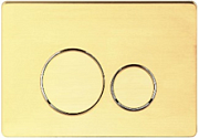 Клавиша смыва, 02 Brushed gold, CETUS, 02BGCS Клавиша смыва, 02 Brushed gold, CETUS, 02BGCS