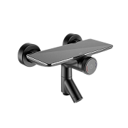 Смеситель для ванны с управлением Push Control, чер. мат., Shelfy IDDIS, SHEBLBTi02WA Смеситель для ванны с управлением Push Control, чер. мат., Shelfy IDDIS, SHEBLBTi02WA