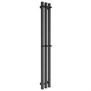 Полотенцесушитель Inaro Р120*6*12 профильный, черный, арт.INR-PR-120*6Ч