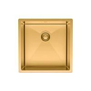 Мойка универсального монтажа, матовое золото, Edifice, IDDIS, EDI44B0i77