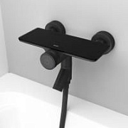 Смеситель для ванны с управлением Push Control, чер. мат., Shelfy IDDIS, SHEBLBTi02WA