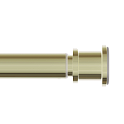 Карниз для ванной комнаты, 110-200 см, золотой матовый, Elegante, IDDIS, RSG0120i14
