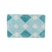 Коврик для ванной комнаты с геометрическим рисунком, 50*80 см, микрофибра, P05M580i12, IDDIS Коврик для ванной комнаты с геометрическим рисунком, 50*80 см, микрофибра, P05M580i12, IDDIS
