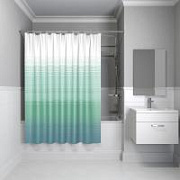 Штора для ванной комнаты, 200*200 см, полиэстер, Blue Horizon, IDDIS, 301P20RI11